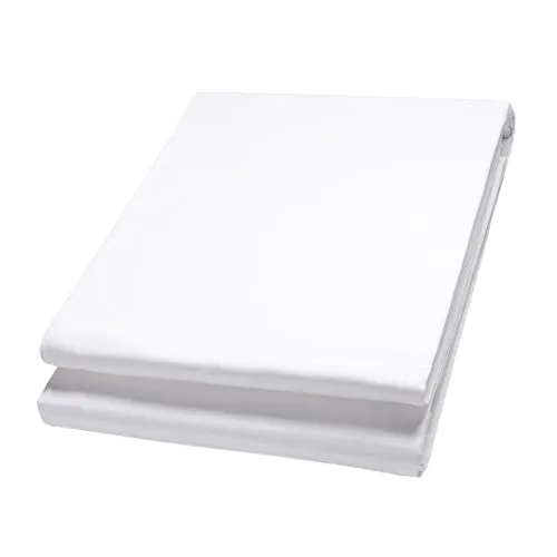 Walimex 14915 Stoffhintergrund 2,85x6m uni/weiß - Hintergründe für Fotostudios, hochwertiger 100% Baumwollstoff, ideal für Portraits und High-Key-Aufnahmen, waschbar und ohne störende Mittelnaht.