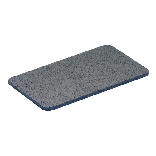 ZASSENHAUS Frühstücksbrett 25 x 16 cm Schneidbrett anthrazit