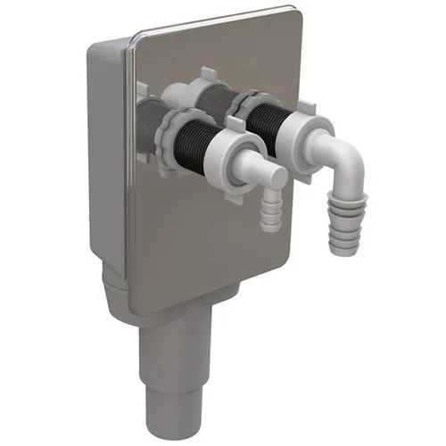 Unterputz-Siphon für Waschmaschine und Trockner, DN40/50mm