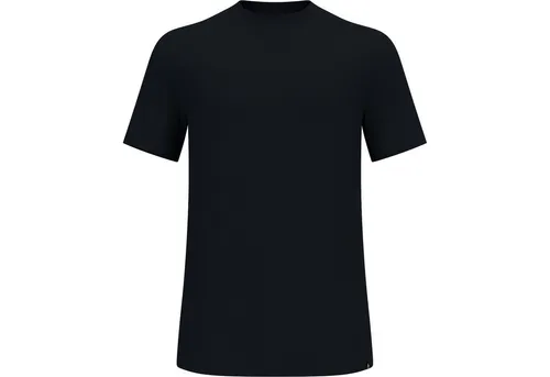 Odlo Merino Tencel Plain Tee schwarz melange (60008) - S - Genieße hohen Tragekomfort mit dem Odlo Merino Tencel Plain Tee. Dieses leichte T-Shirt aus einem hochwertigen Materialmix bietet optimale Feuchtigkeitsregulierung und ist ideal für Freizeit, Wandern oder Radfahren.