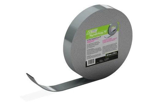 ICUTEC Nageldichtband PE - 20 m Rollenlänge, einseitig klebend, hohe Formanpassung für optimale Regensicherheit