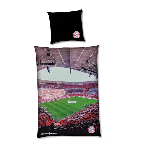 FC Bayern München Bettwäsche Allianz Arena 135x200cm
