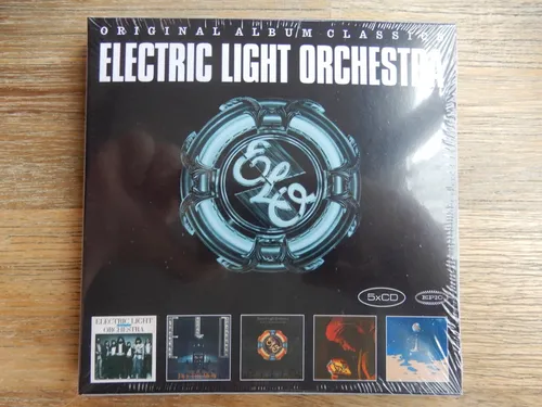 ELECTRIC LIGHT ORCHESTRA ELO J. LYNNE 5 CD BOX ORIGINAL ALBUM CLASSICS NEU & OVP