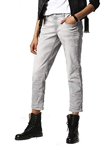Diesel Belthy-Ankle 084HS Damen Jeans Slim Straight (DE/NL/SE/PL, Bundweite & Schrittlänge, 25, 32, Grau)