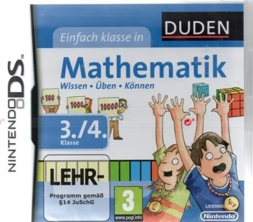 Einfach Klasse in Mathematik 3. / 4. Klasse für Nintendo DS