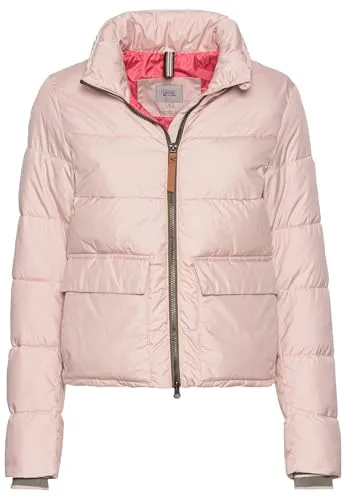 camel active Blouson Cropped Pufferjacke in pink von camel active