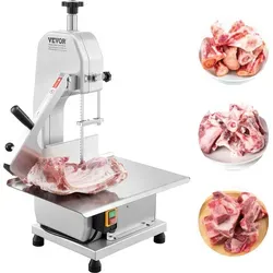 VEVOR Fleischbandsäge Knochensäge 650W - Metallbearbeitung: Effiziente Knochensäge mit 650W Leistung für präzise Schnitte und vielseitige Einsatzmöglichkeiten. Ideal für Profis und Hobbyköche!
