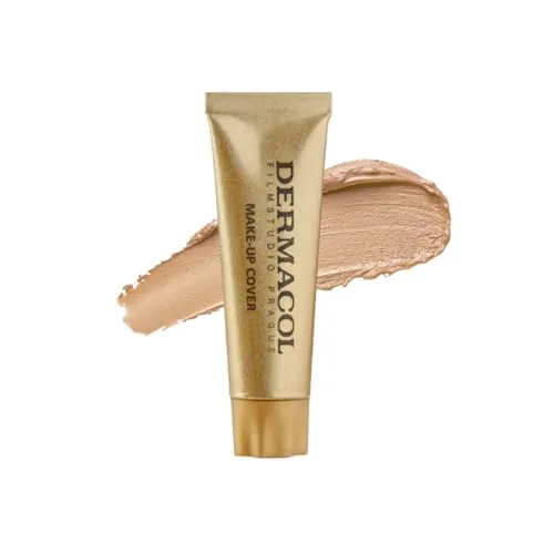 Dermacol Stark Deckendes Make-up Foundation, LSF 30, 13 g, Farbe 218