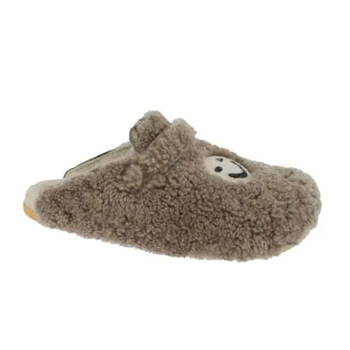 Living Kitzbühel Lammfell Hausschuh 39 EU Tundra - Damen Clogs mit ergonomischem Tiefenfußbett, rutschfester Naturkautschuksohle und warmem Schurwollfutter für höchsten Komfort.