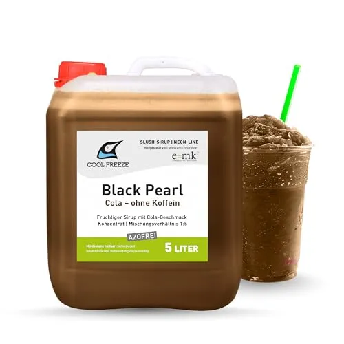 Slush Eis Sirup | Cola mild | | Konzentrat 1:5 | 5 Liter Kanister | Azo- Glycerin Frei | geeignet für Ninja Slushy Maschine | Premium-Qualität direkt vom Hersteller