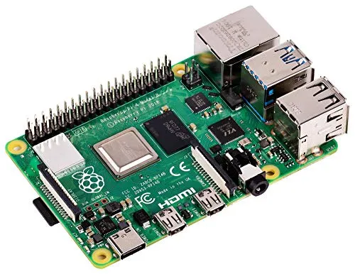 Raspberry Pi 4 Modell B mit 2GB RAM - Mini-PC mit WLAN, Bluetooth und USB 3.0 - ideal für Projekte und Anwendungen in der Entwicklung.