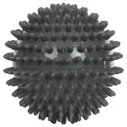Igelball Massageball Reflexzonen Massage Selbstmassage hart 9 cm anthrazit, anthrazit