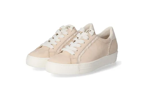 Paul Green Paul Green 5561-029 Damen Rauleder beige Schnürschuh