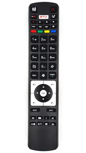 Ersatz Fernbedienung für Telefunken Smart TV DVD RC5118 Netflix & Youtube