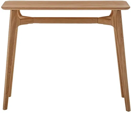 Konsolentisch Mörlen aus massivem Eichenholz in beige von MCA Furniture
