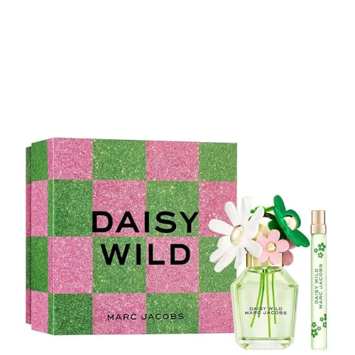 Marc Jacobs Daisy Geschenkset - Geschenkbox für Frauen mit 50 ml Eau de Parfum und 10 ml Eau de Parfum Spray, vereint frische und florale Noten für einen eleganten, zeitlosen Duft.