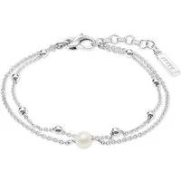 JETTE Damen-Armband mit Süßwasserperle aus 925er Silber von JETTE