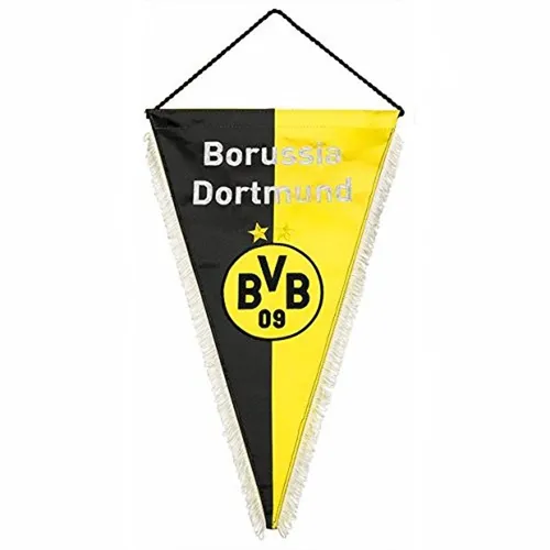 BVB-Seidenwimpel Borussia Dortmund in schwarz von Borussia Dortmund 