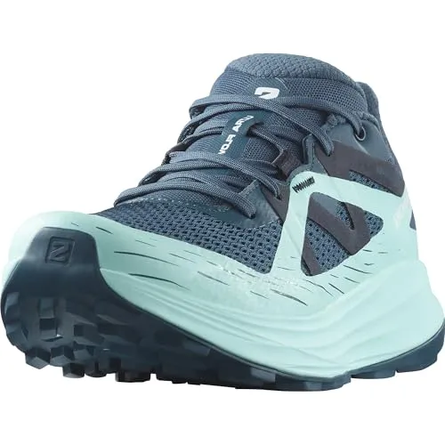 Salomon Ultra Flow Gore Tex Damen Trail-Laufschuhe, Outdoor-bereit, Dämpfung von der Straße bis auf die Trails, Gemischtes Gelände, Deep Dive, 38