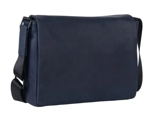 Leonhard Heyden Den Haag Messenger Bag L Blue in blau von Leonhard Heyden