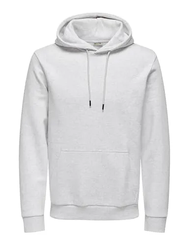ONLY & SONS ONSCERES Kapuzensweatshirt grau XXL von ONLY & SONS
