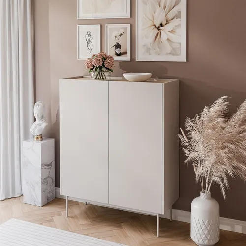 Hochkommode ESSENCE 2D KD97 in beige von Lookway