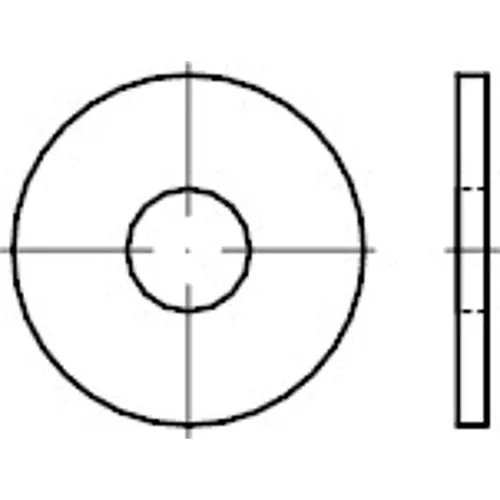 Scheiben DIN 9021 A 2 6,4 Produktklasse C