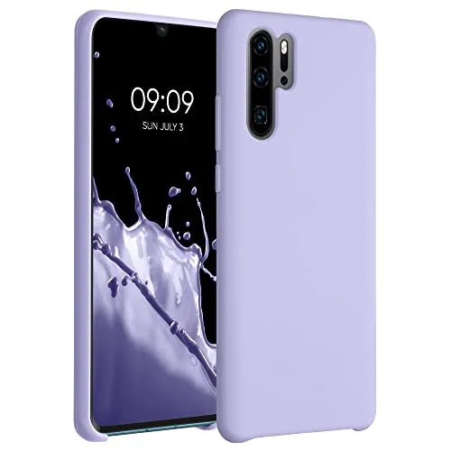 kwmobile Handyhülle für Huawei P30 Pro Hülle - Case Silikon - Kabelloses Laden - Schutzhülle Cover in Lavendel