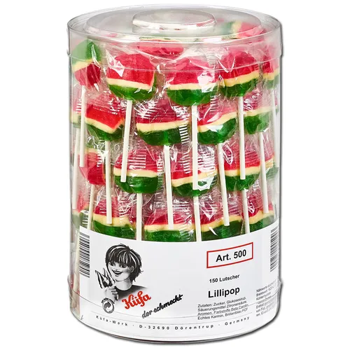  Küfa Lillipop, Lutscher, Lolly, 150 Stück 11,97€/1kg