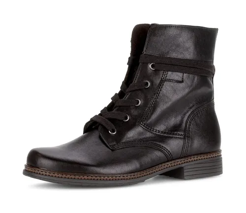 Gabor Schnürstiefelette, Schnürboots, Businessschuh mit Blockabsatz