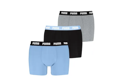 PUMA Boxershorts PUMA MEN EVERYDAY BOXERS 3P (3er Pack) mit Komfortbund