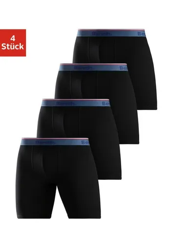 Langer Boxer BENCH für Herren, Gr. S, schwarz von Bench.
