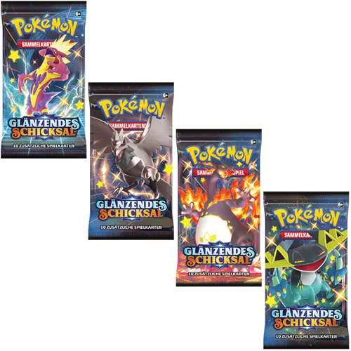 Pokemon Glänzendes Schicksal Booster (Shining Fates) Deutsch, OVP, Neu 1