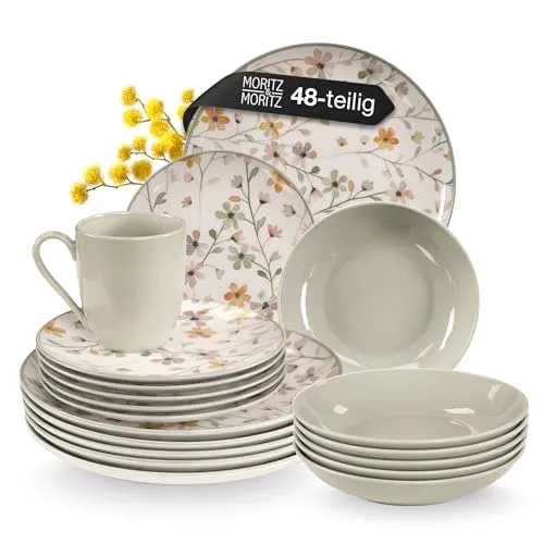 Moritz & Moritz Kombiservice PRIMAVERA 48-tlg für 12 Personen