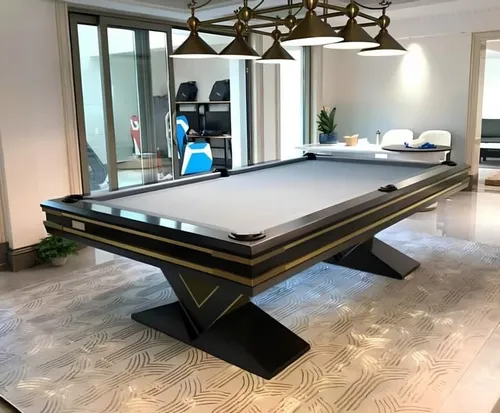 Billiardtable 7ft Billard-Tisch – Robuster Turniertisch - Ideal für Freizeit und Spaß, dieser 7 Fuß Billardtisch bietet eine stabile Spieloberfläche und eignet sich hervorragend für Turniere. Maße: 234 x 135 x 85 cm.