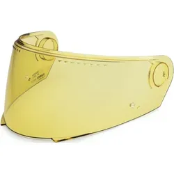 Schuberth SV6 Visier für C5 groß (high definition yellow) - Motorrad-Headsets: Straßenzugelassenes Full-Face-Visier mit antikratz Beschichtung und gelber Tönung für optimale Sicht.