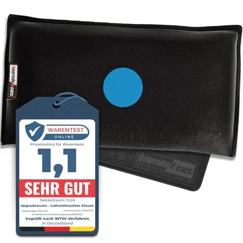 Upgrade4cars Auto Luftentfeuchter Kissen 1kg mit Restart-Funktion