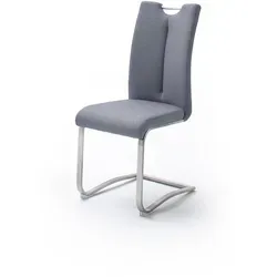 MCA Artos Schwingstuhl Edelstahl/Stoffbezug in silber von MCA Furniture