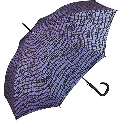Pierre Cardin Stockschirm Automatik Croco Metallique Lilac von pierre cardin