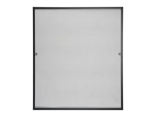 LIVARNO Insektenschutz für Fenster 130 x 150 cm (Anthrazit)
