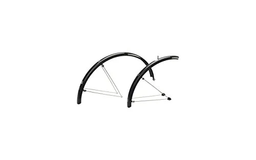 SKS Spritzschutz Chromoplastik schwarz schwarz 700 x 35mm
