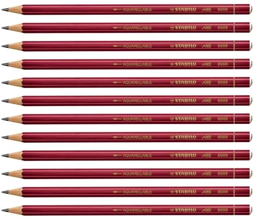 STABILO - Graphitstift für fast alle Oberflächen - All - 12er Pack