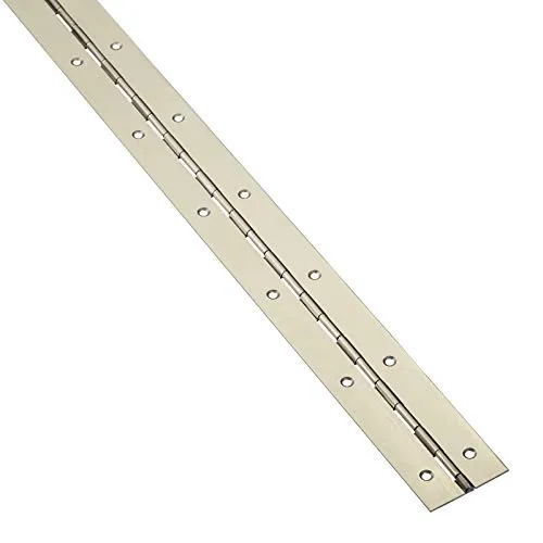 Stangenscharnier 1000 x 40 x 0,7 mm Edelstahloptik Klavierband Bandscharnier Türband von SOTECH