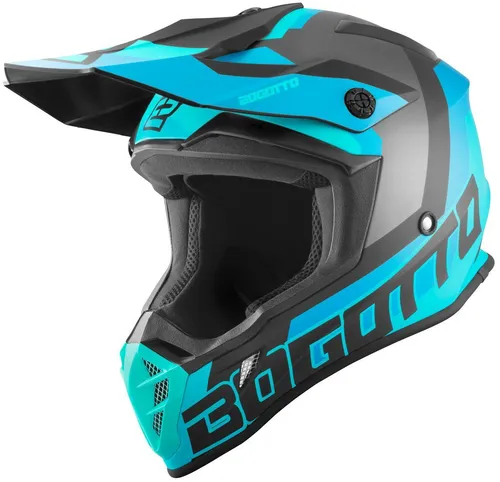 Bogotto V332 Unit Motocross Helm XL, blau von Bogotto