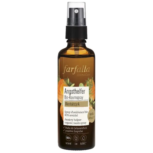 Farfalla Mentalstark Angsthelfer Bio-Raumspray 75 ml von Farfalla