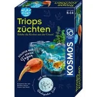 KOSMOS 637231 Fun Science - Triops züchten, Starter-Set für Einsteiger, hautnah Urzeitkrebse erleben und verantwortungsvoll versorgen