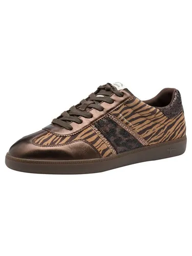 Tamaris Schnürsenkel Sneaker 1-23624-43 - Genieße den leichten Komfort dieser stylischen Low Sneakers mit sanft gerundeter Spitze. Die sichere Schnürung sorgt für perfekten Halt, während die 2,5 cm Sohle dir die Freiheit gibt, jeden Tag entspannt zu meistern.