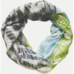 CECIL Gemusterter Loop Schal Mehrfarbig