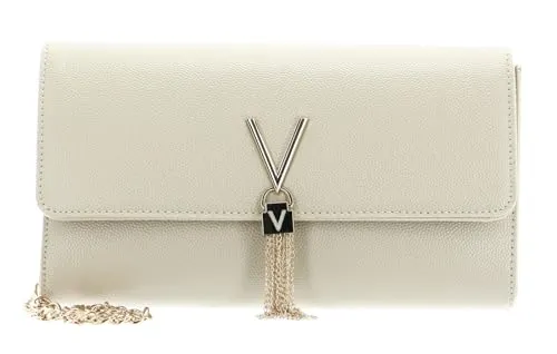 VALENTINO BAGS Umhängetasche Divina - Elegante Umhängetasche aus veganem Material mit abnehmbarer Schulterkette, ideal für stilbewusste Frauen, die Wert auf Nachhaltigkeit legen.