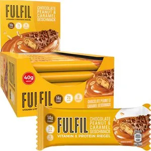 FULFIL Vitamin- und Proteinriegel Chocolate Peanut & Caramel